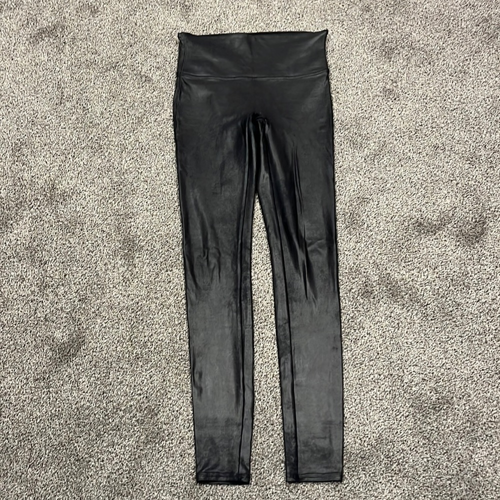 Faux Leather Spanx Leggings